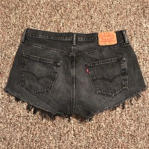 Levi’s 501 High Waisted Jean Shorts